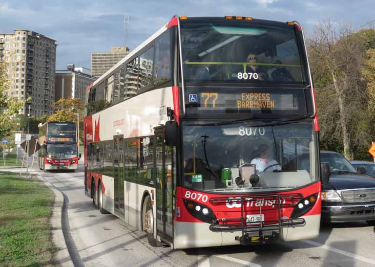 OC Transpo Alexander Dennis Enviro500 8070